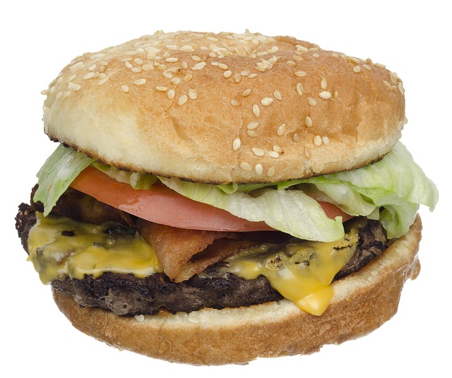 masový hamburger